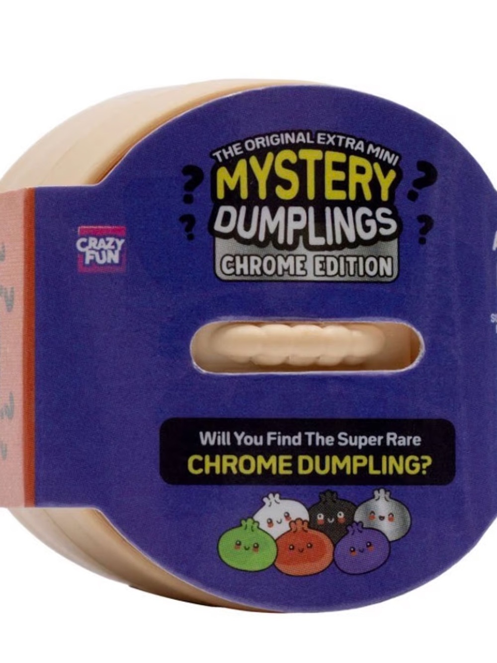 Authentic RMS Crazy Fun Extra Mini Mystery Dumpling Chrome Edition 25 Pack NEW - Picture 3 of 3